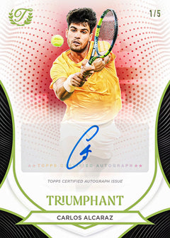 2026 Topps Triumphant Tennis - Hobby Box-3