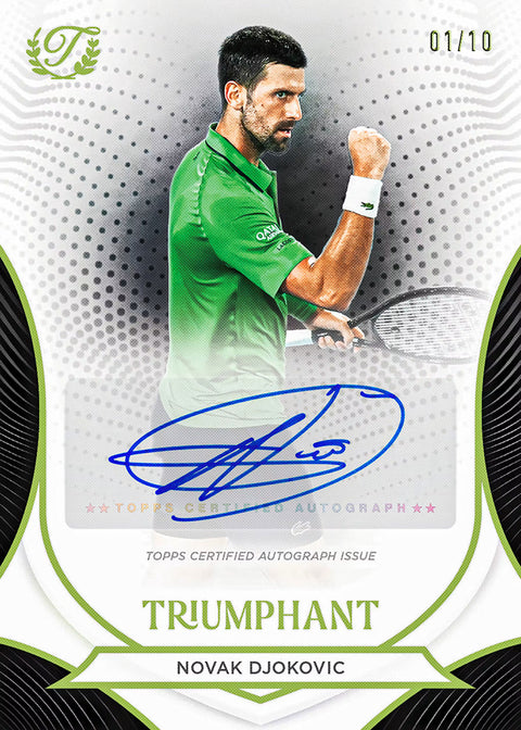 2026 Topps Triumphant Tennis - Hobby Box-4