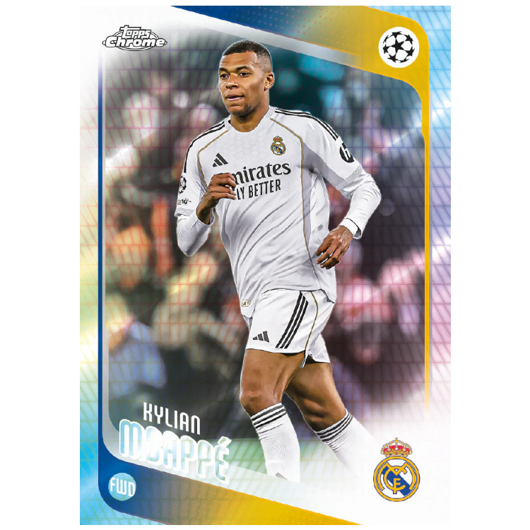 Topps Chrome UEFA Club Competitions 2025/26 - Hobby Box-6