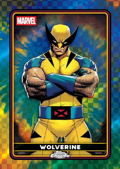 2025 Topps Chrome Deadpool Value Box | Marvel Trading Cards