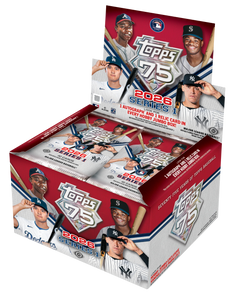 2026 Topps Baseball Series 1 Hobby Jumbo Box - Offizielle MLB Trading Card Box zum 75. Jubiläum