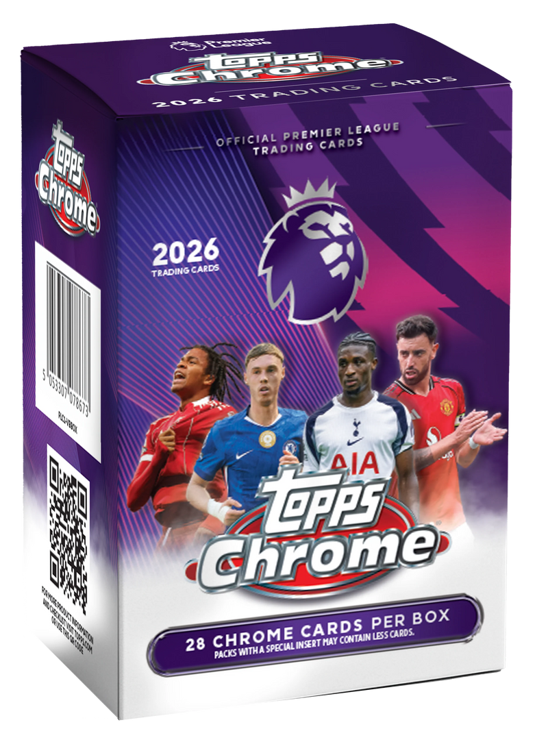 2026 Topps Chrome Premier League - Value Box-1