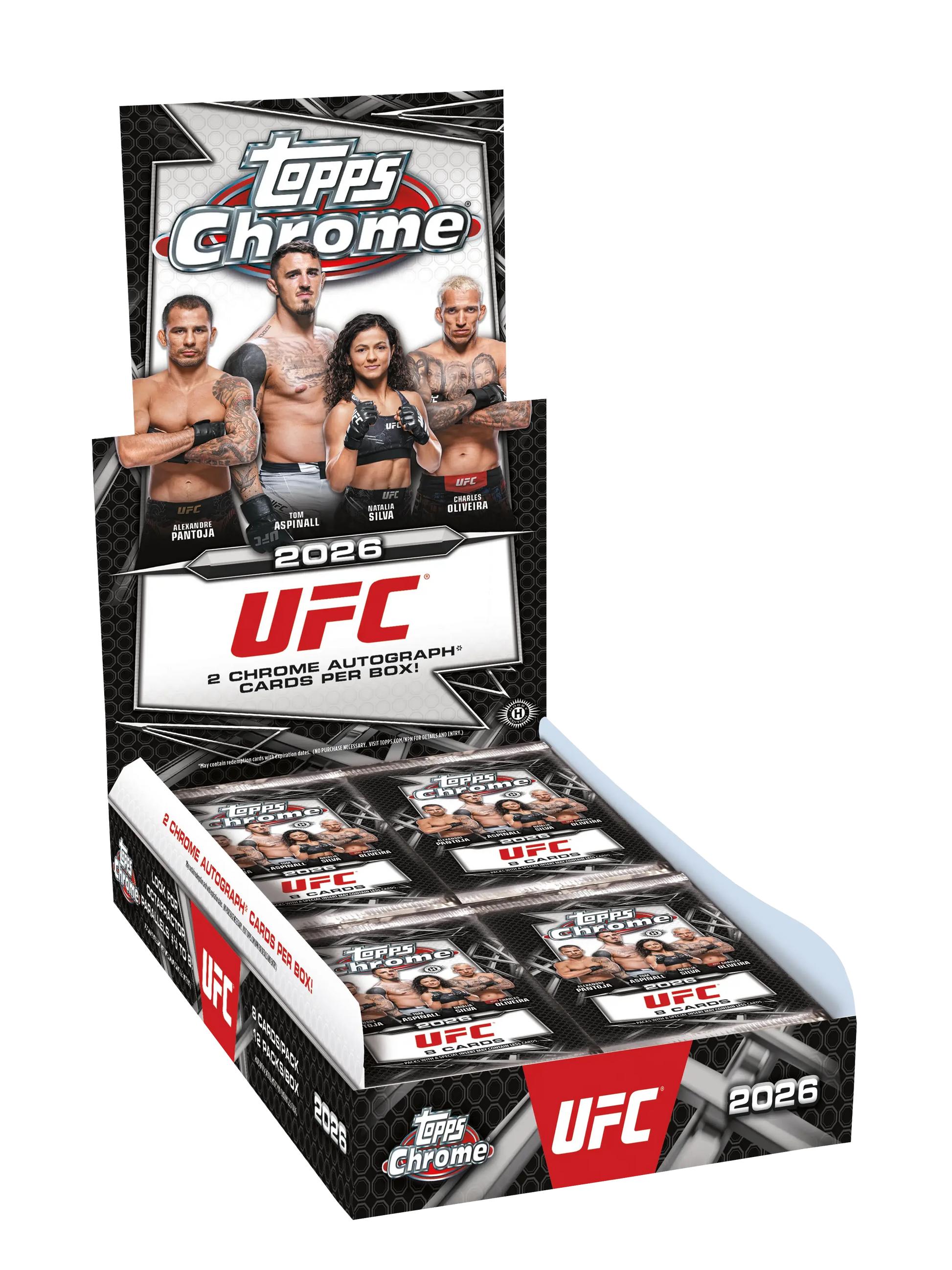 2026 Topps Chrome UFC - Hobby Box-1