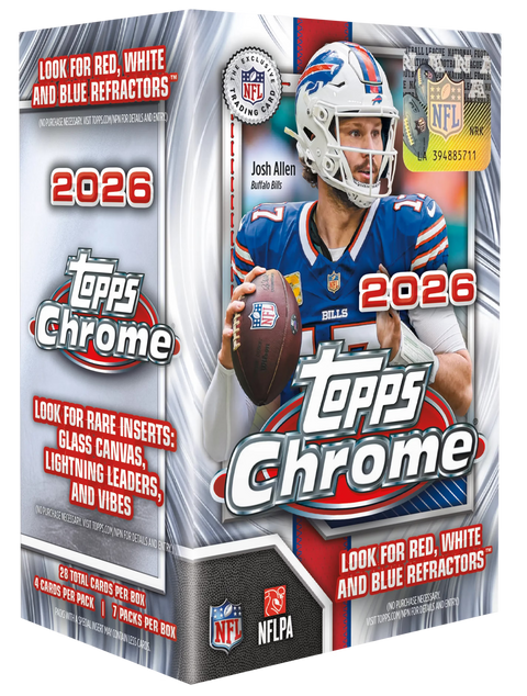 2026 Topps Chrome Football – Value Box-1