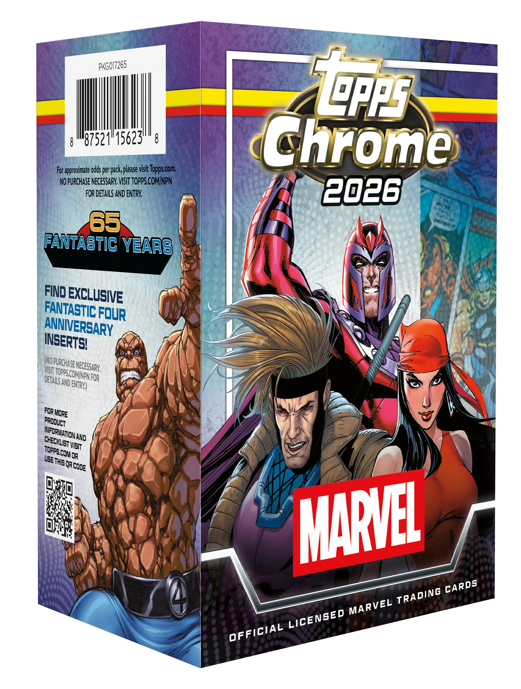 2026 Topps Chrome Marvel Comics - Value Box