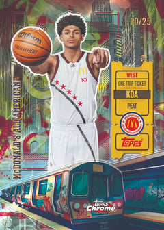2025 Topps Chrome McDonald’s All American Basketball – Hobby Box-12