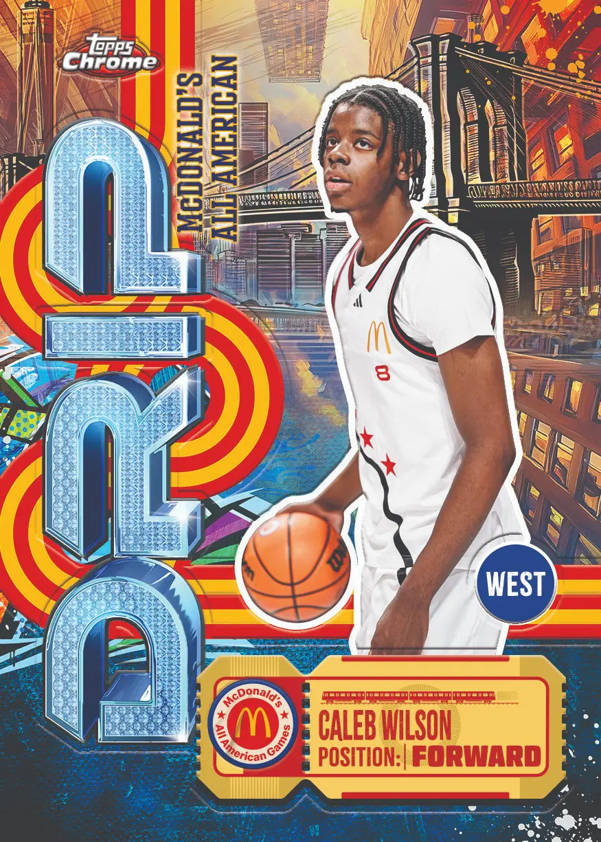 2025 Topps Chrome McDonald’s All American Basketball – Hobby Box-11