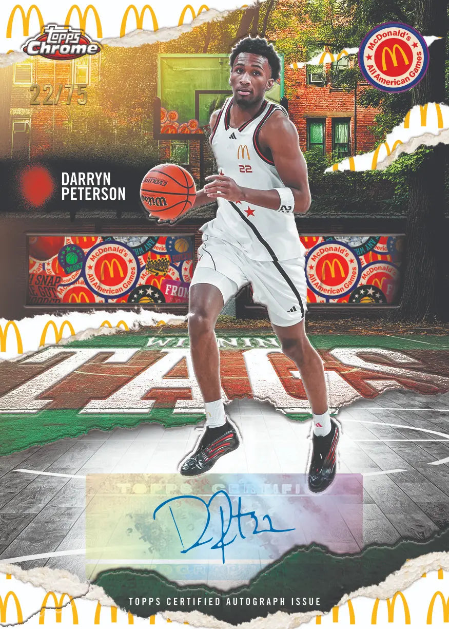 2025 Topps Chrome McDonald’s All American Basketball – Hobby Box-9