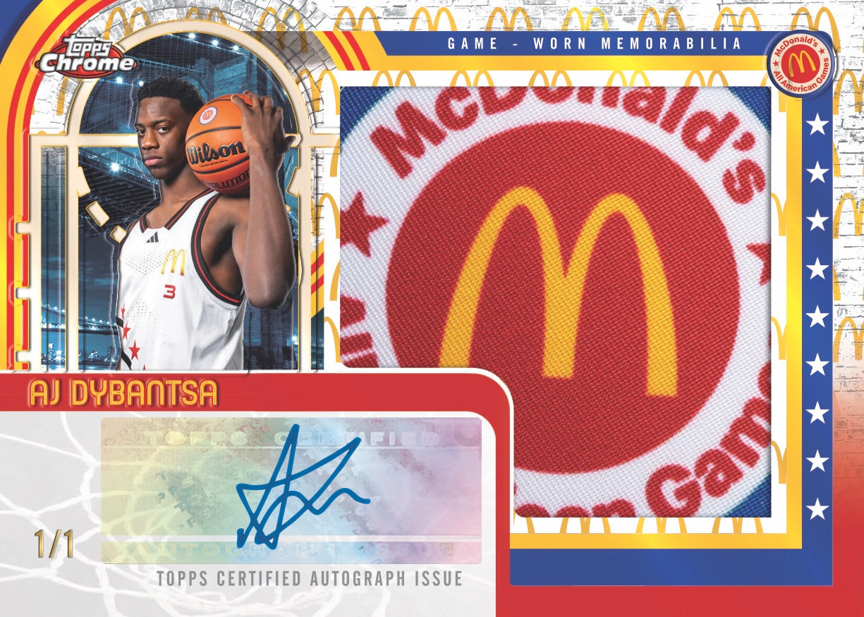 2025 Topps Chrome McDonald’s All American Basketball – Hobby Box-2