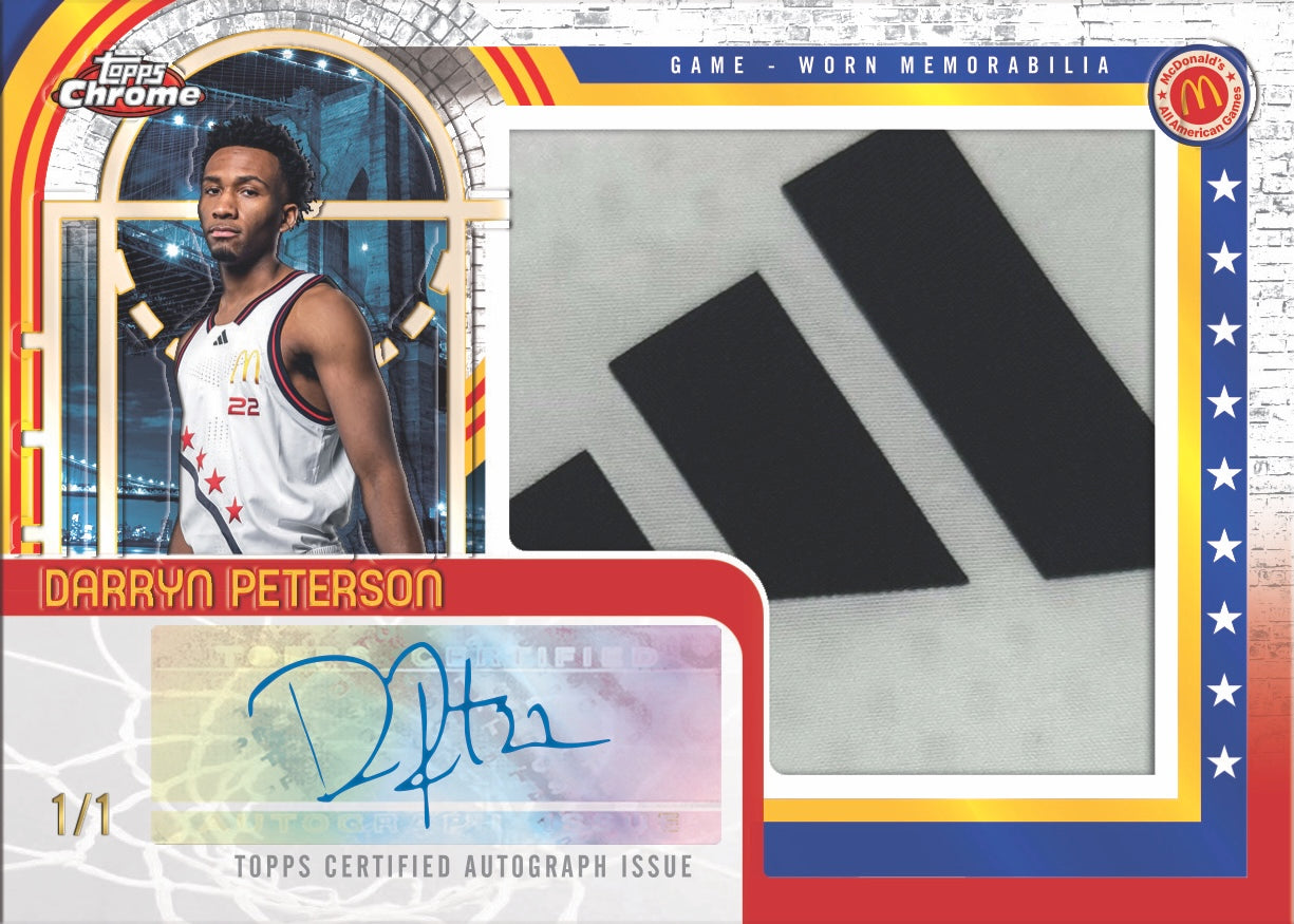2025 Topps Chrome McDonald’s All American Basketball – Hobby Box-3