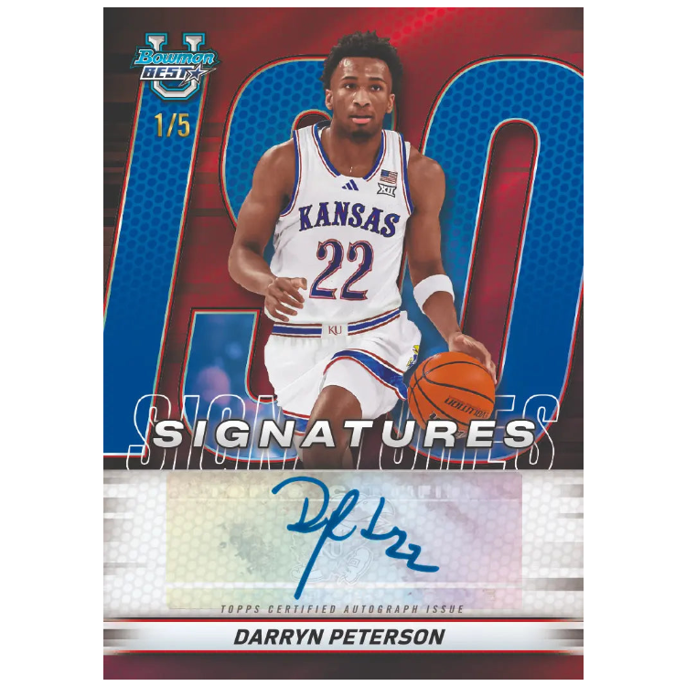 2025-26 Bowman University Best Basketball - Hobby Box-7
