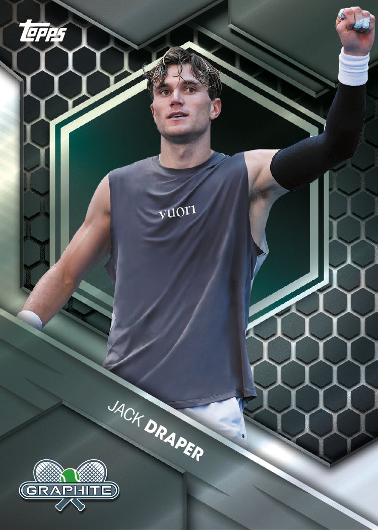 2026 Topps Graphite Tennis - Jack Draper Rookie oder Base Karte