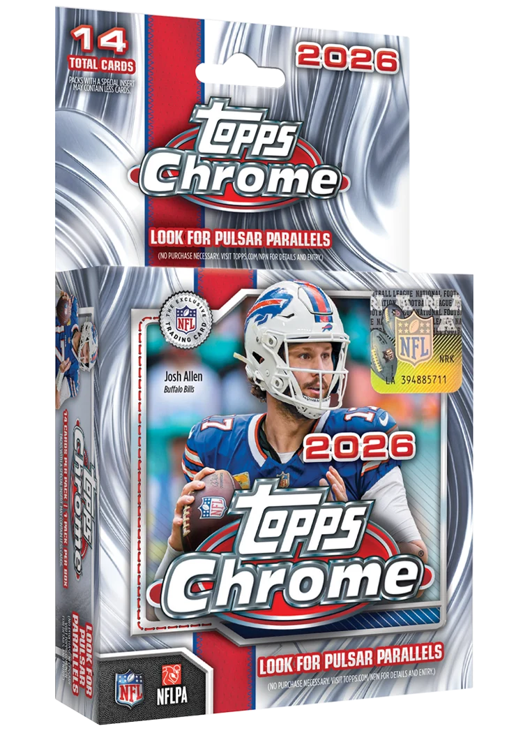 2026 Topps Chrome Football – Hanger Box-1