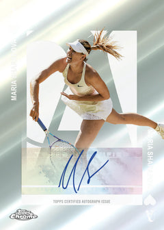 2025 Topps Chrome Tennis - Maria Sharapova Legenden Autogramm Karte