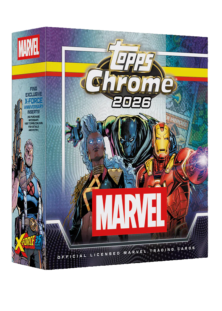 2026 Topps Chrome Marvel Comics - Mega Box-1