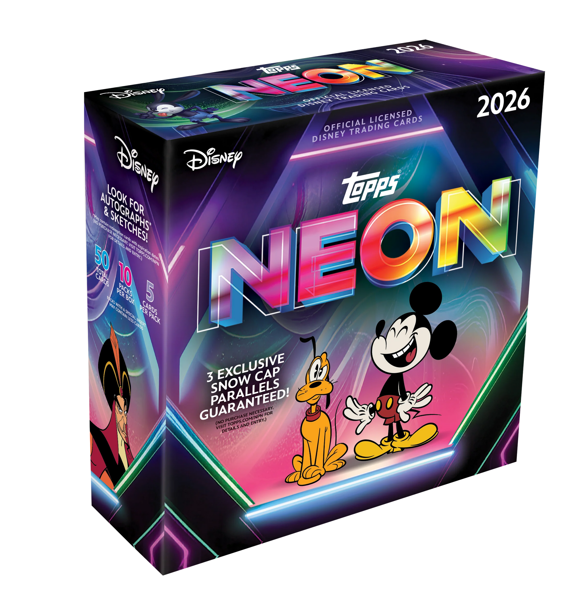 2026 Topps Disney Neon - Mega Box-1