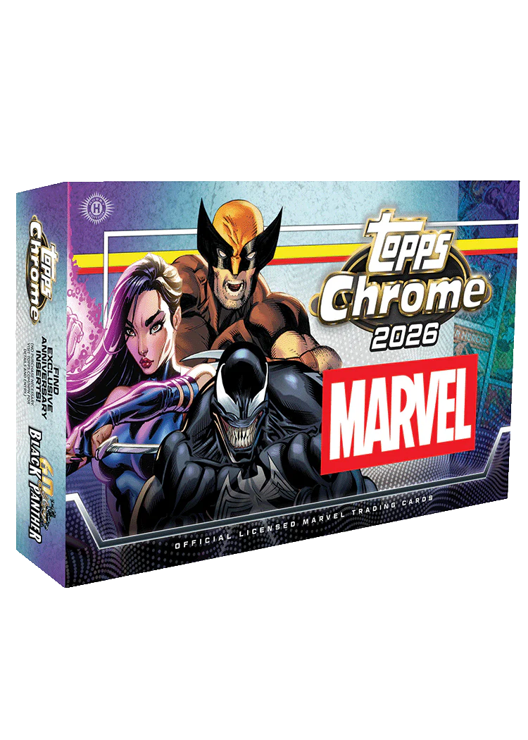 2026 Topps Chrome Marvel Comics - Hobby Box