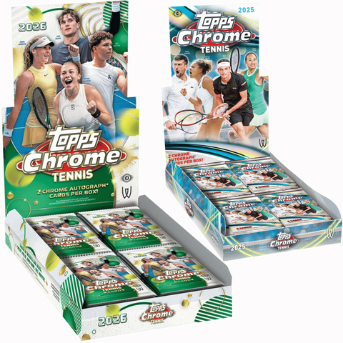 Topps Chrome Tennis 2025 & 2026 - Hobby Box Bundle-1