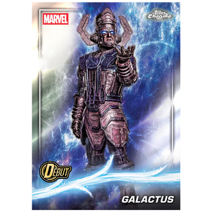 2025 Topps Marvel Studios Chrome - Galactus Debut Karte Marvel Studios