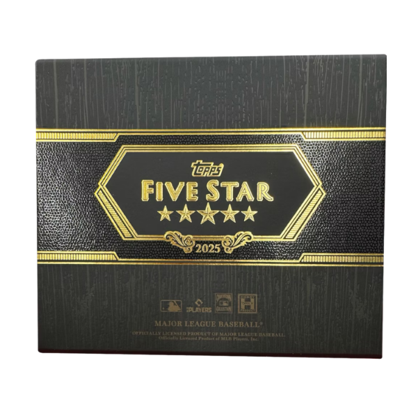 2025 Topps Five Star Baseball Hobby Box – On-Card Autogramme-1