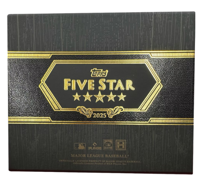 2025 Topps Five Star Baseball Hobby Box – On-Card Autogramme