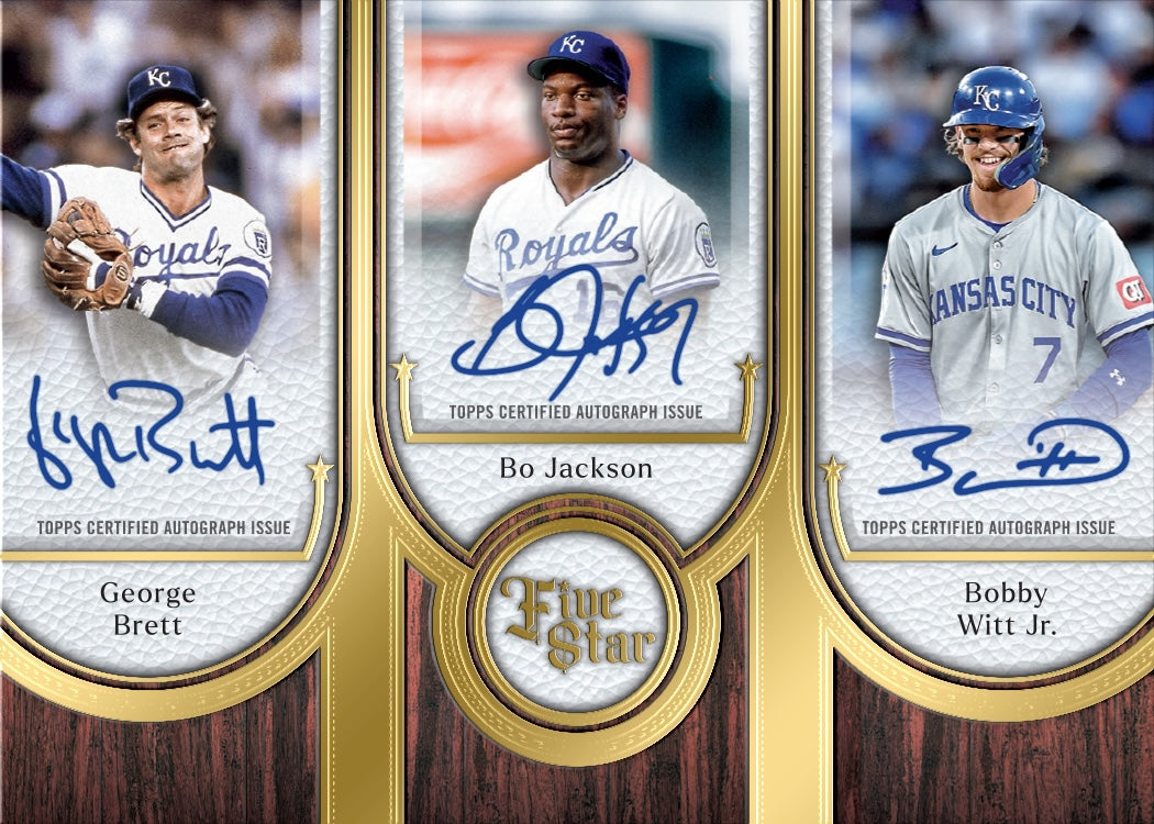 2025 Topps Five Star Baseball Hobby Box – On-Card Autogramme-3