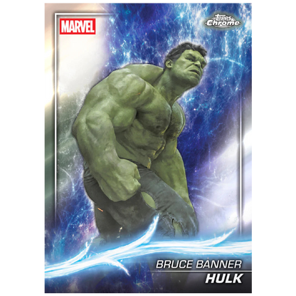 2025 Topps Marvel Studios Chrome - Bruce Banner Hulk Base Karte