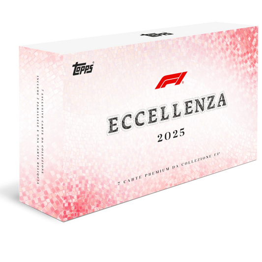 Topps F1 Eccellenza 2025 Hobby Box - Exklusive Premium Formel 1 Sammelkarten Box