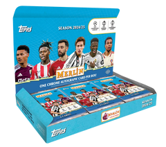 Topps Merlin UCC 2024-25 Hobby Box - Offizielle UEFA Club Competitions Trading Card Box