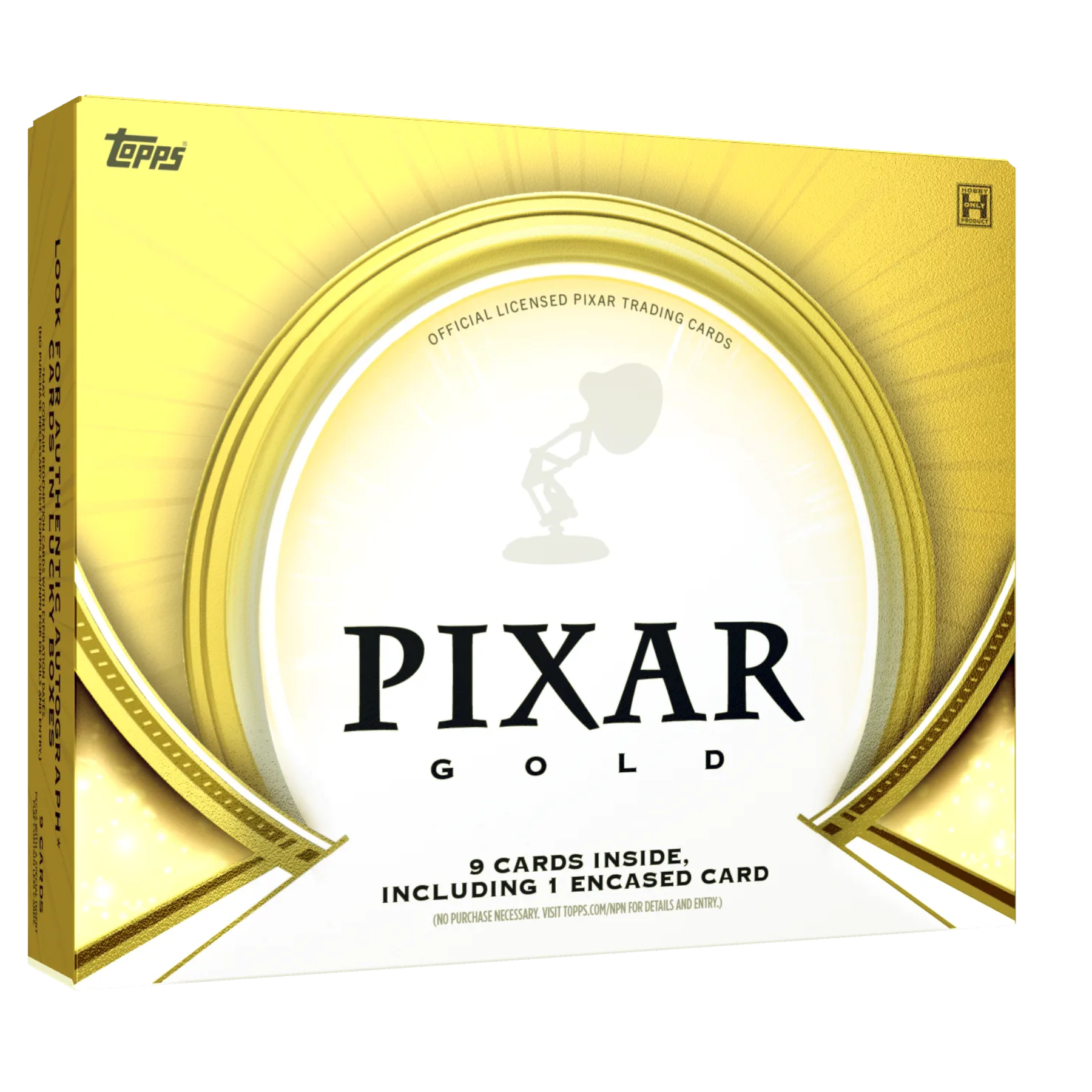 Topps Pixar Gold Trading Cards Premium Box - Offizielle Pixar Sammelkarten Box in Gold Edition